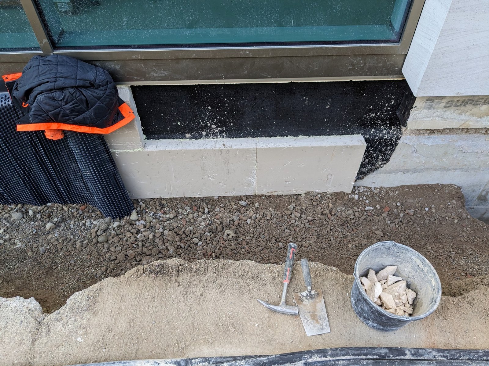 Exterior waterproofing